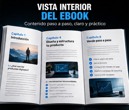 IA DIGITAL: De cero a tu primer producto digital